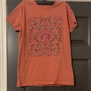 Free State Rust Floral Tee